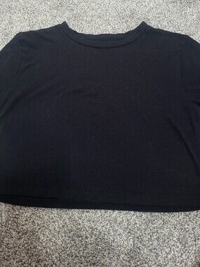 No Boundaries Black Crewneck Tee